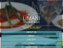 Tablet Screenshot of limaniseafood.com